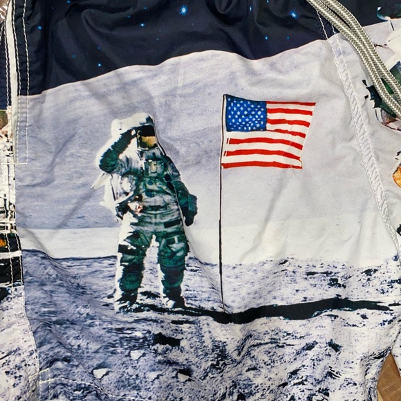 MC2 Saint Barth Astronaut Swim Trunks - Picture 2 of 8